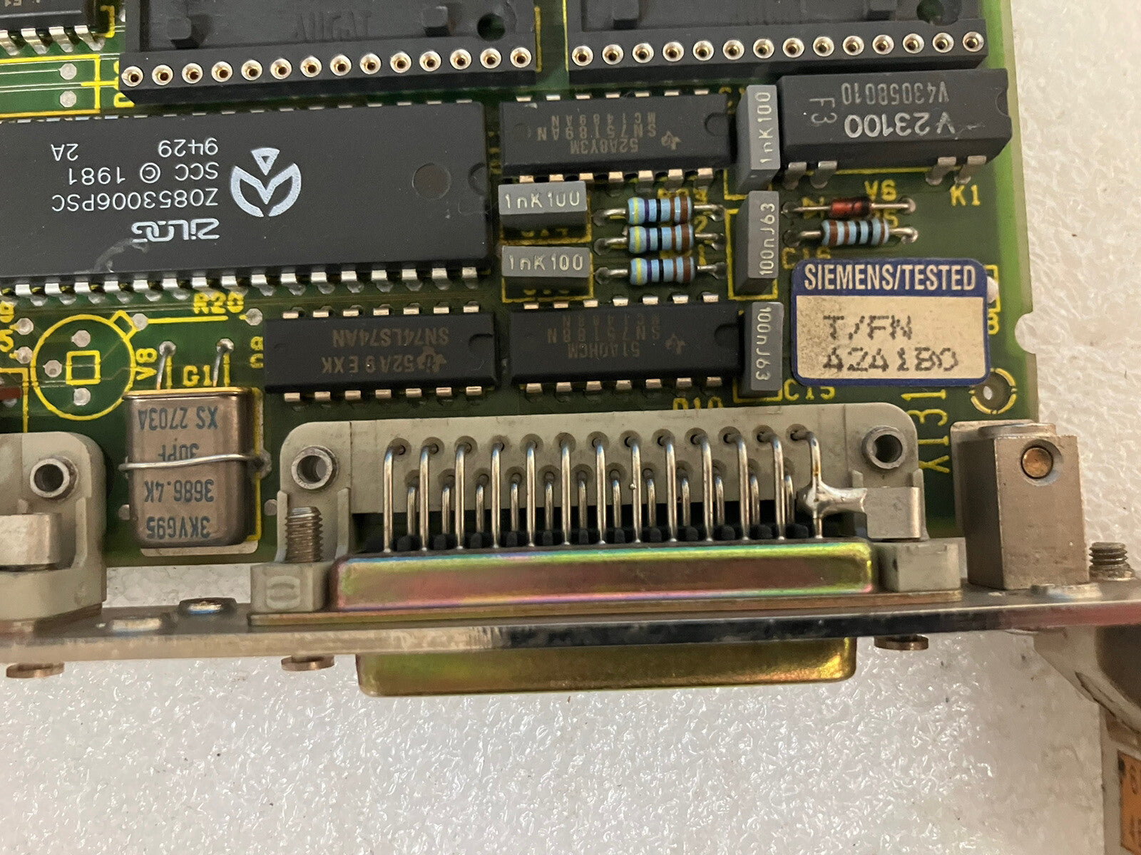 ~SIEMENS Erzeugnisstand 570 204 9304.00 Circuit Board CPU Card CF32265  *tested*
