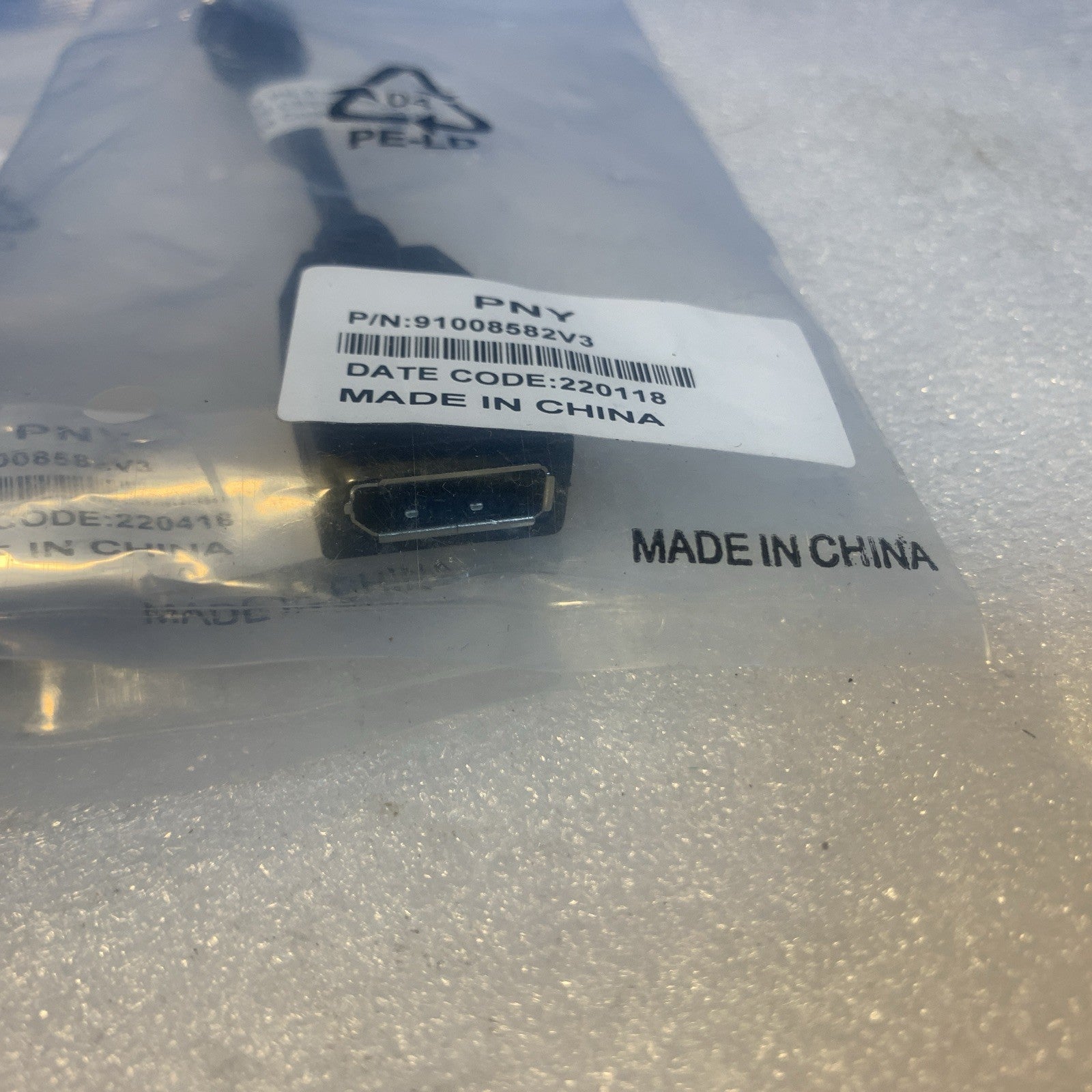 5x 🔥 PNY 91008582V3 Mini Display Port to Display Adapter Cable CB803E-4000-10F
