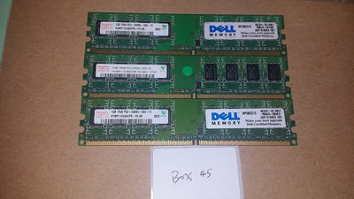3 x Hynix 1GB PC2-5300P HYMP112U64CP8-Y5 AB-C Memory @@@ 