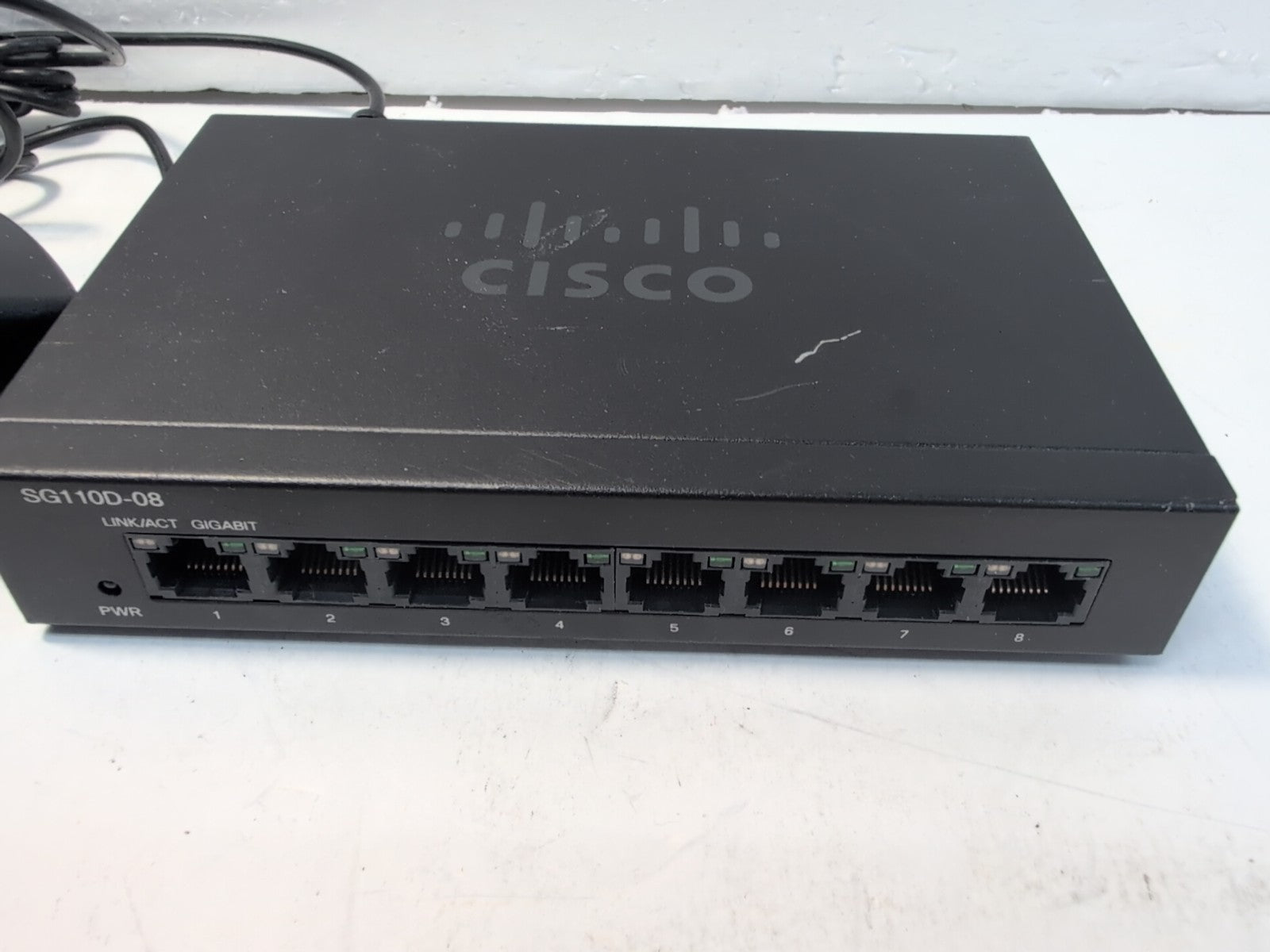 🔥  Cisco SG110D-08 8-Port Ethernet Network Gigabit Desktop Unmanaged Switch -
