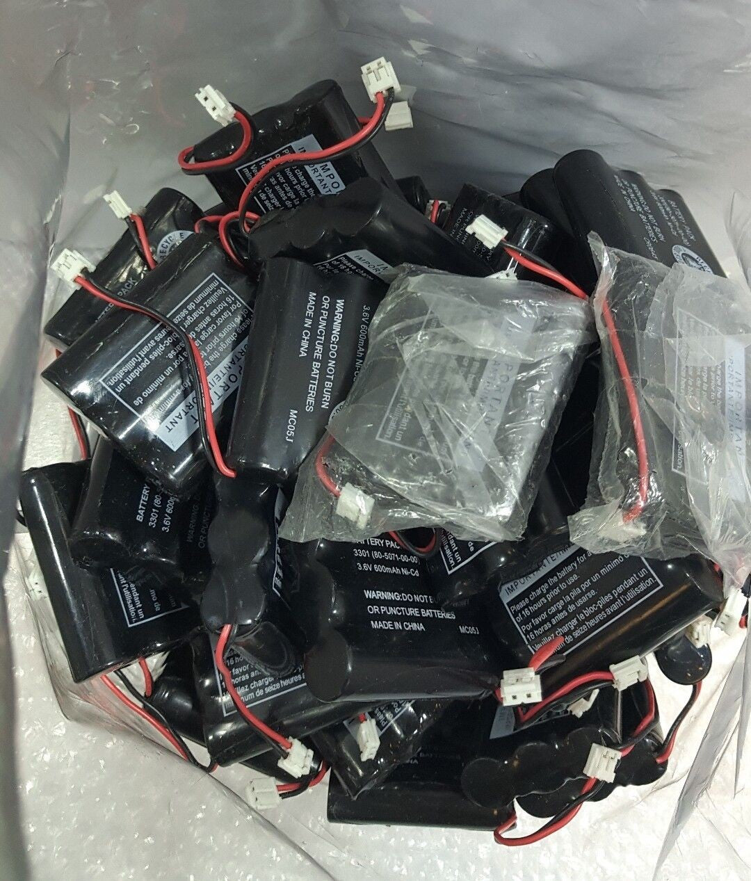 - 100x Cordless Phone Battery VTech 80-5071-00-00 AT&T 3301 3.6V 600mAh