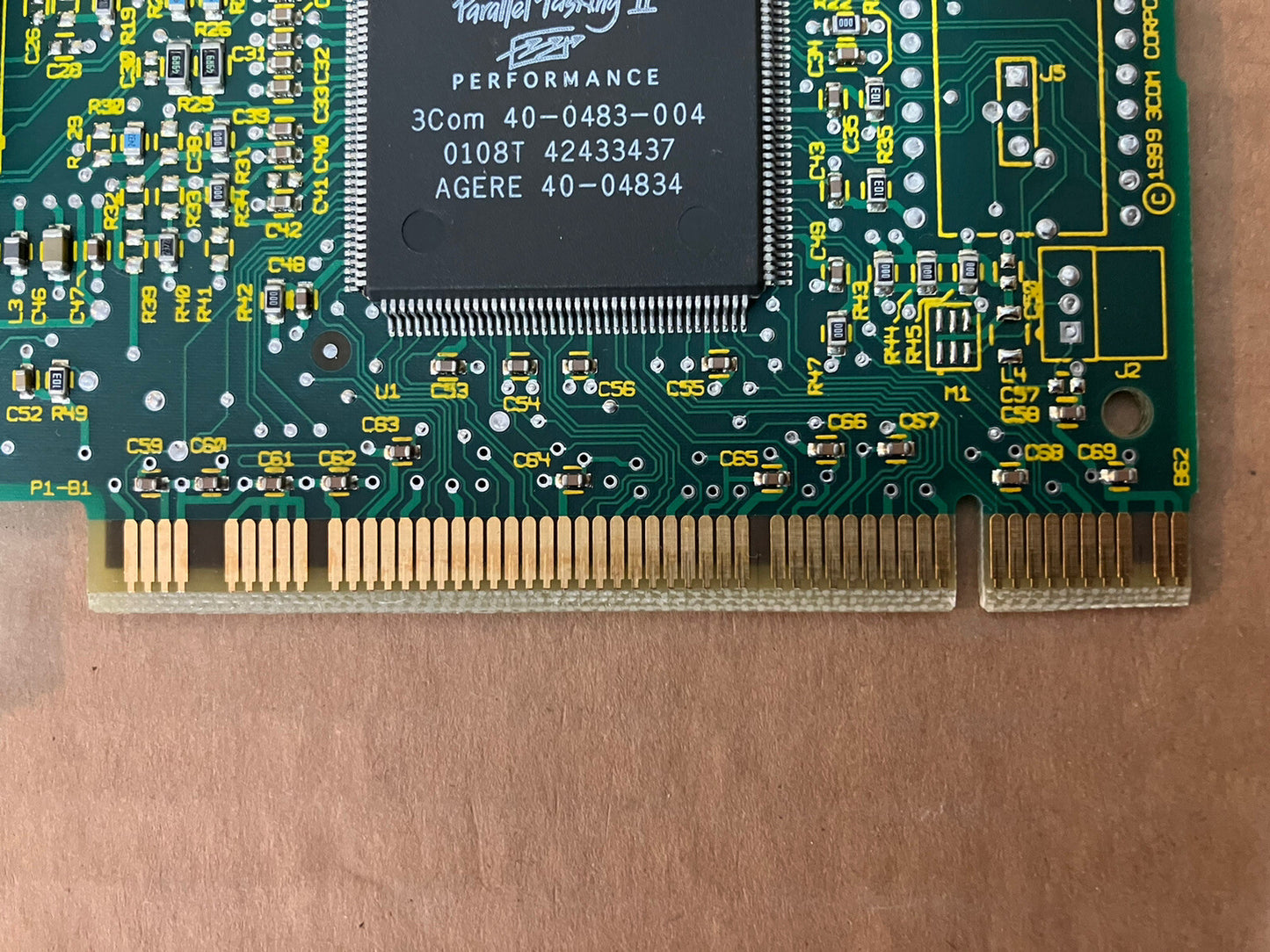 ~ 3CSOHO100-TX OFFICE CONNECT FAST ETHERNET, 03-0172-200 C, 10-100BASE-TX PCI E