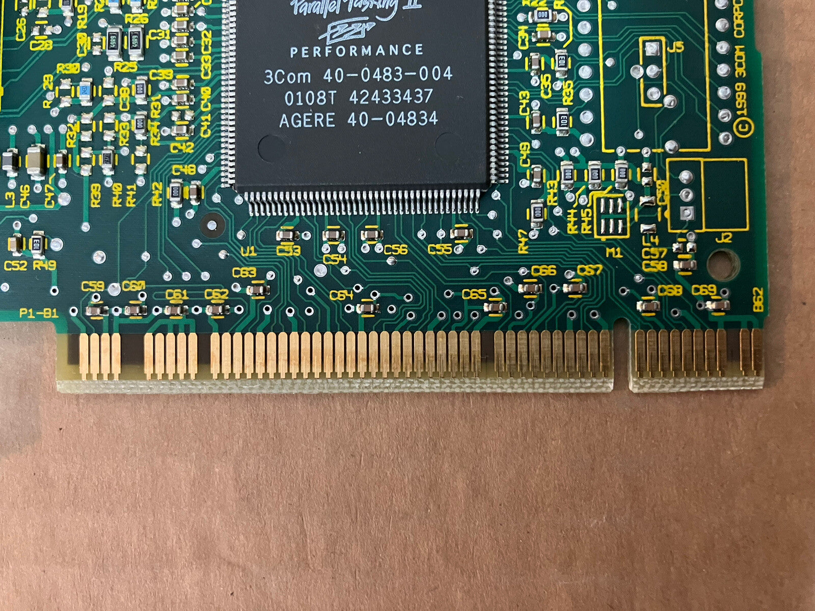 ~ 3CSOHO100-TX OFFICE CONNECT FAST ETHERNET, 03-0172-200 C, 10-100BASE-TX PCI E