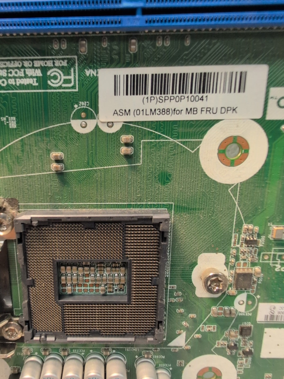 Lenovo 01LM388 ThinkCentre M710e SFF LGA 1151 DDR4 Desktop Motherboard TESTED -