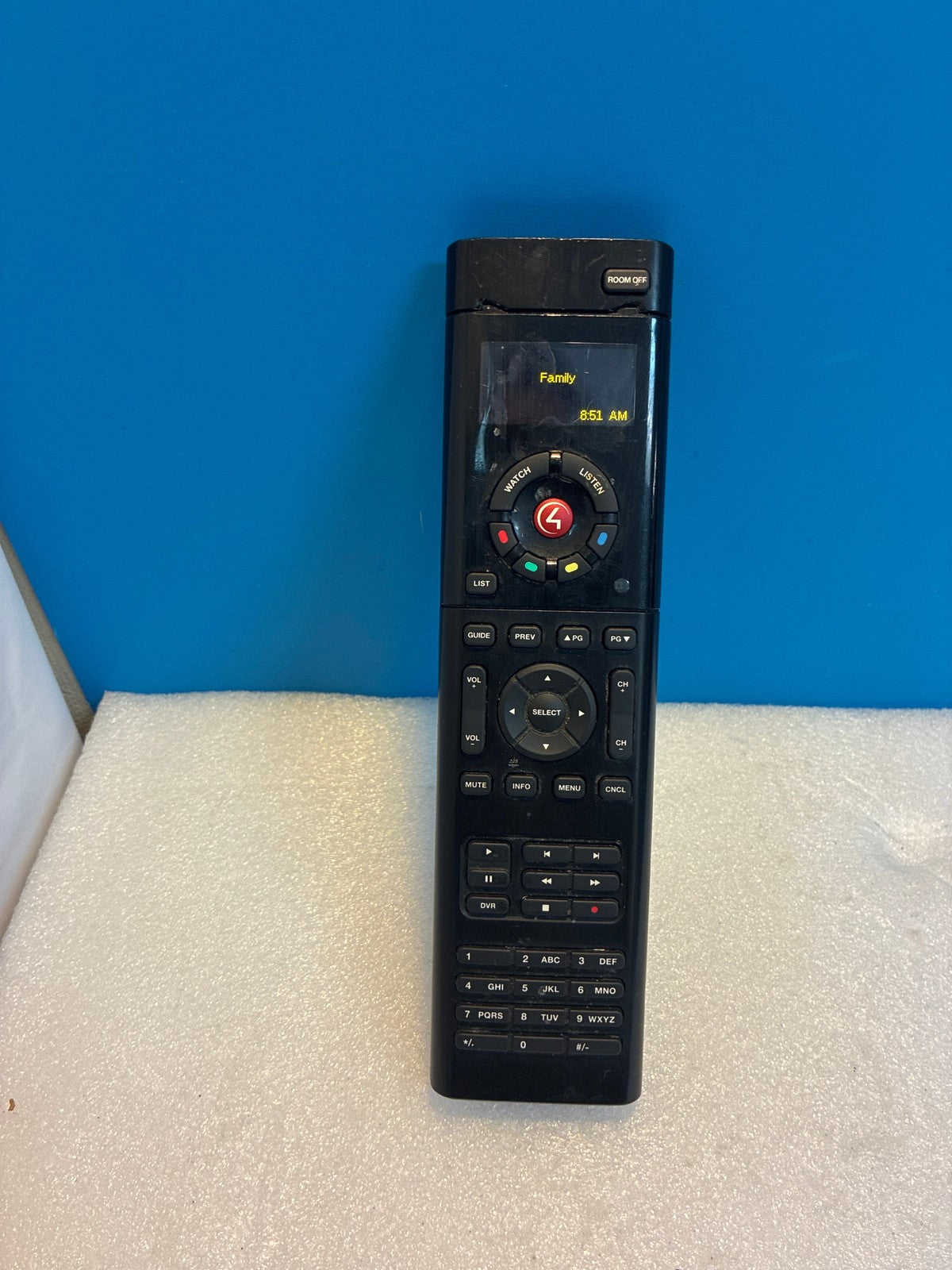 🔥 Control4 SR-250 C4-SR250RSK-B Universal Remote Control Black OLED Display
