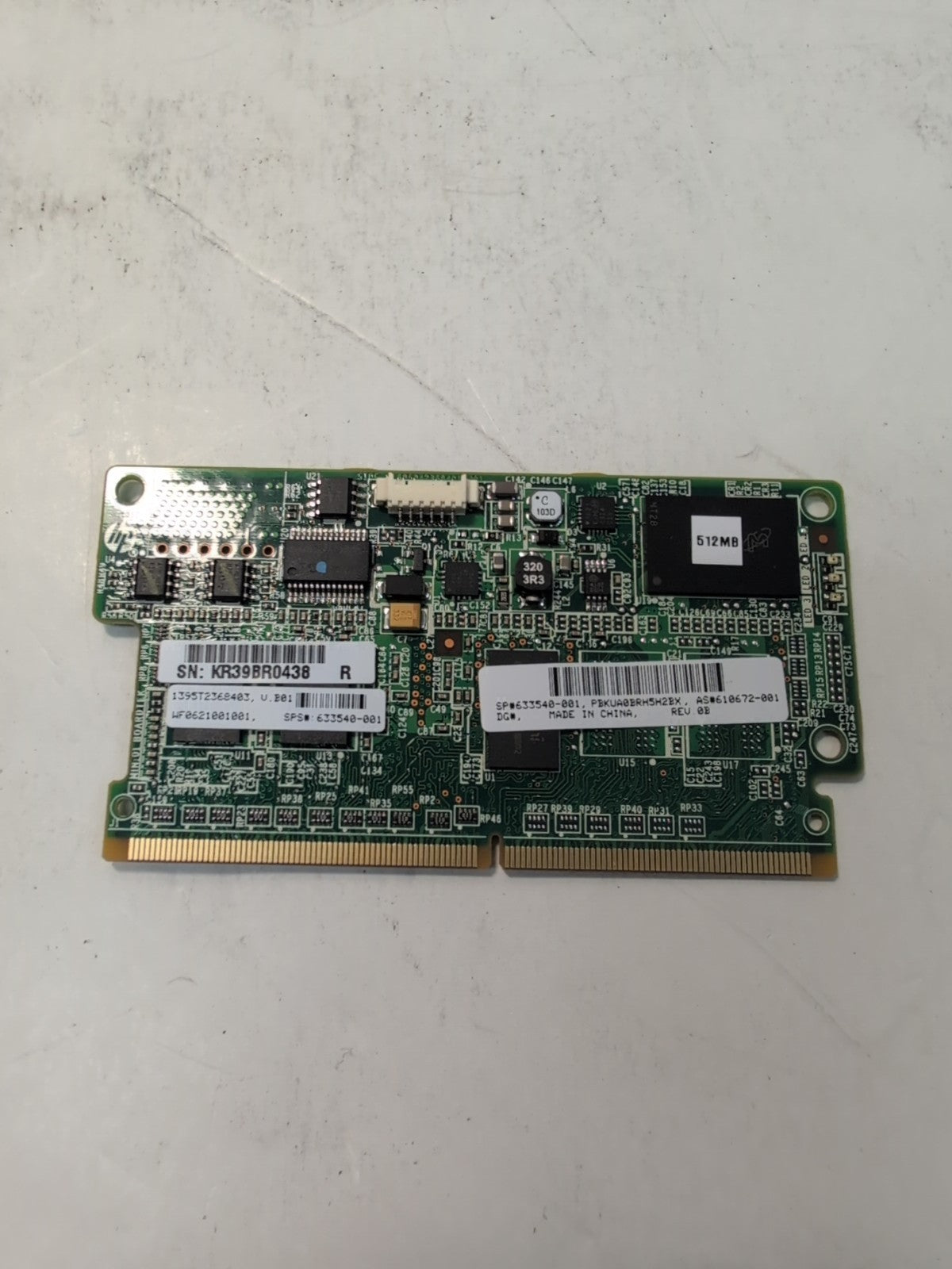 🔥 HP 512MB Flash Backed Write Cache Memory Module 633540-001 610672-001-