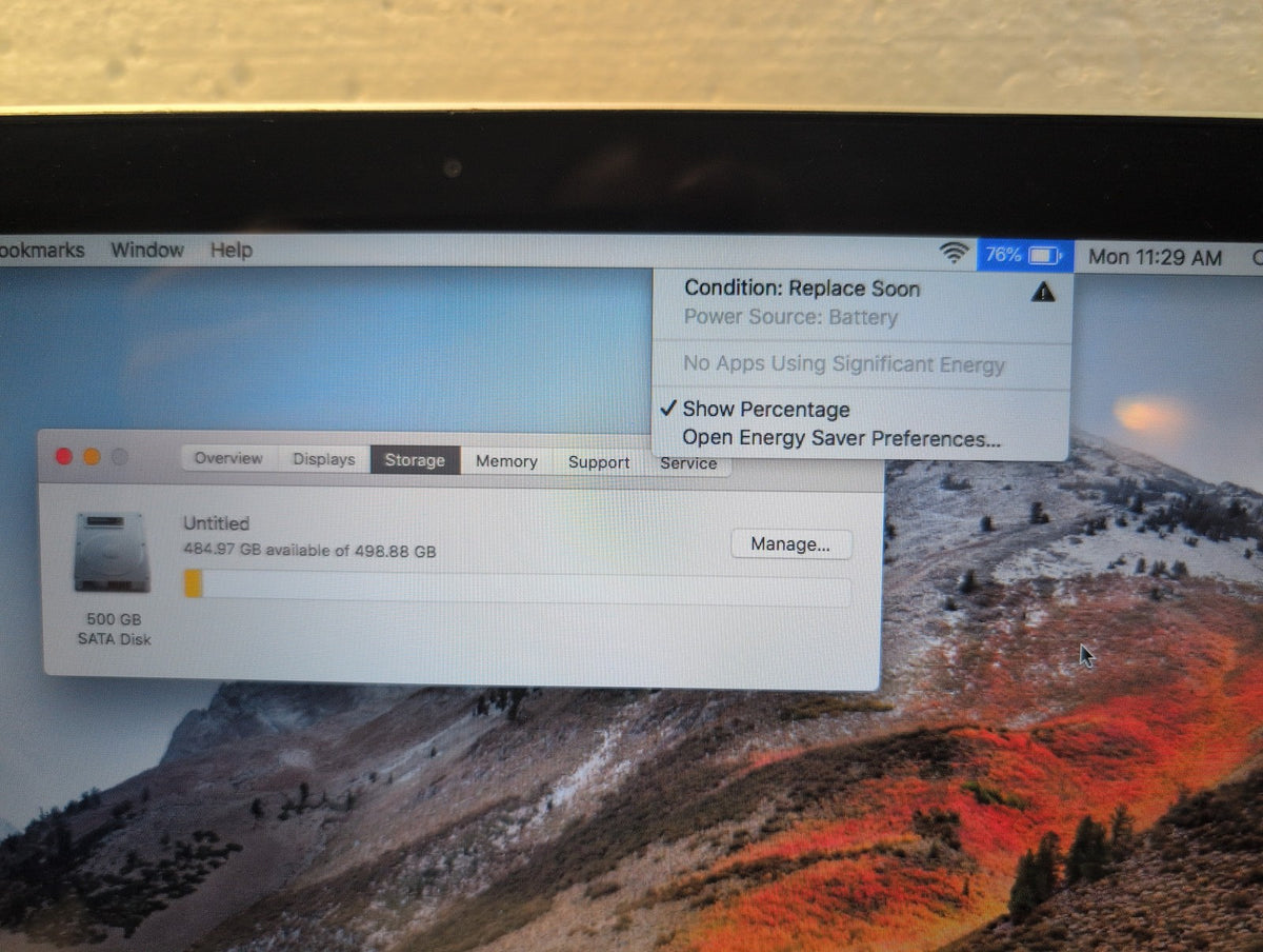 🎸 Apple MacBook Pro 13-inch A1278 Late 2011 Core i5 2.4GHz 4GB 500GB HDD 10.13