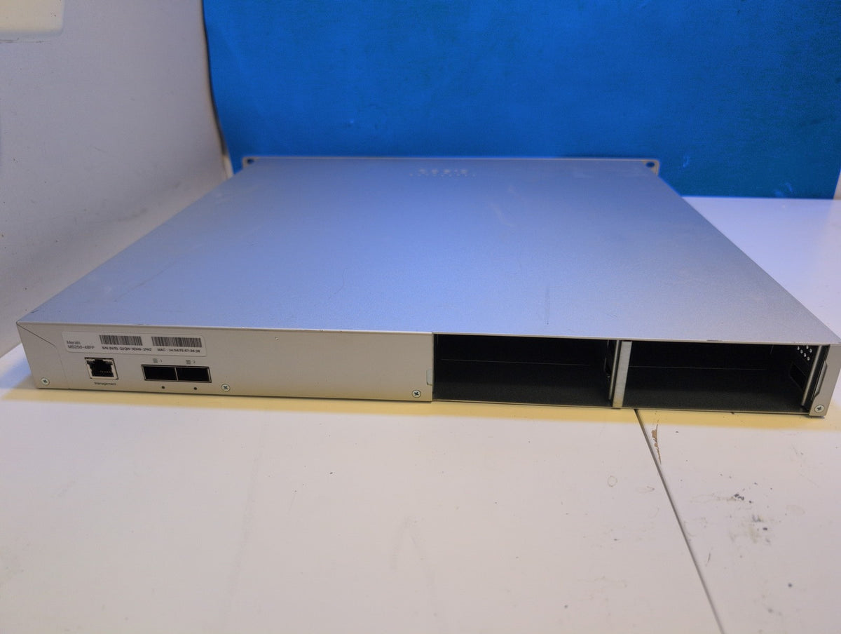 🎸 Cisco Meraki MS250-48FP-HW 48-Port PoE Gigabit Ethernet Switch (NO PSU,AS IS)