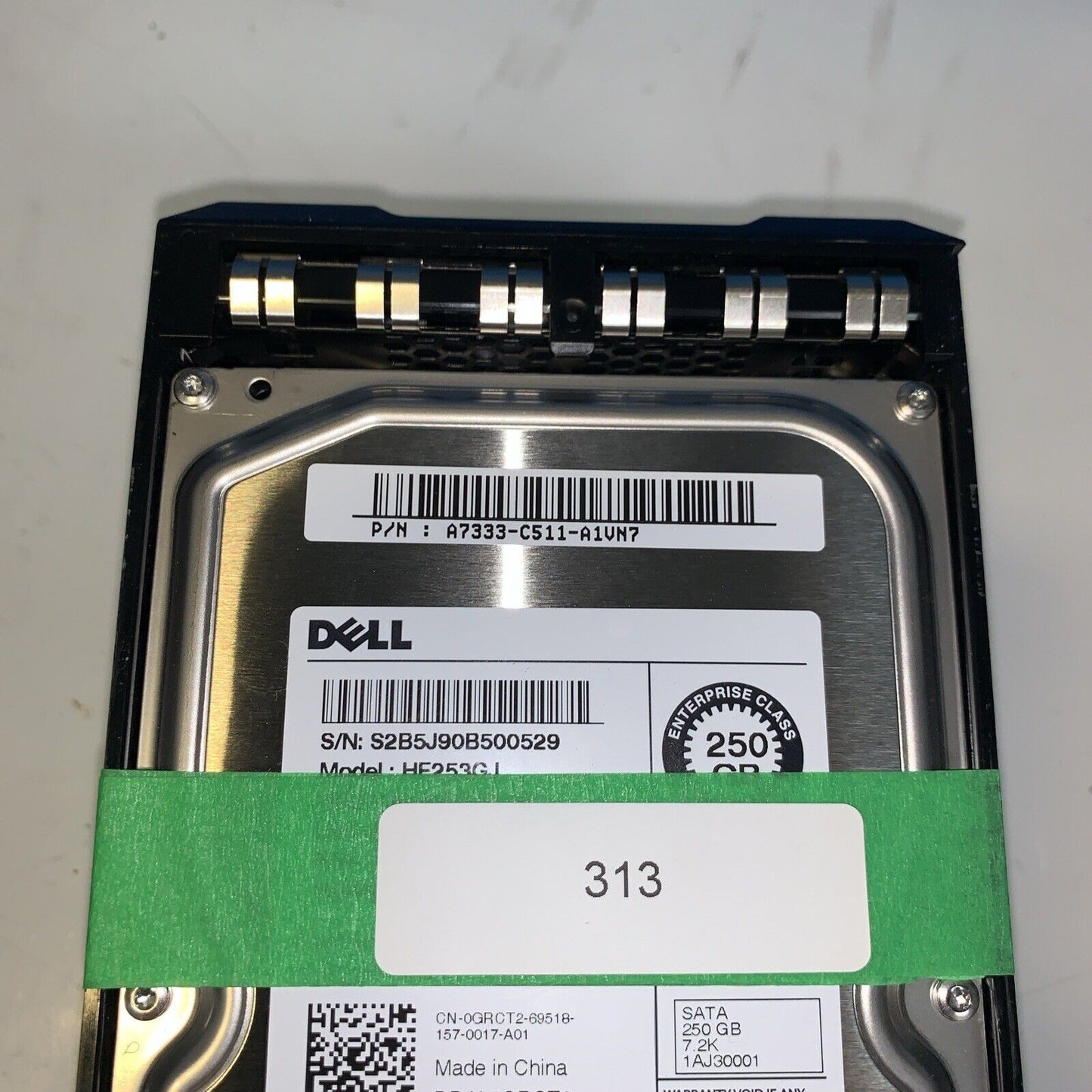 (4x) 250GB Dell 3.5" SATA Hard Drive Tray Caddy T430 R430 R720 R730 R730XD