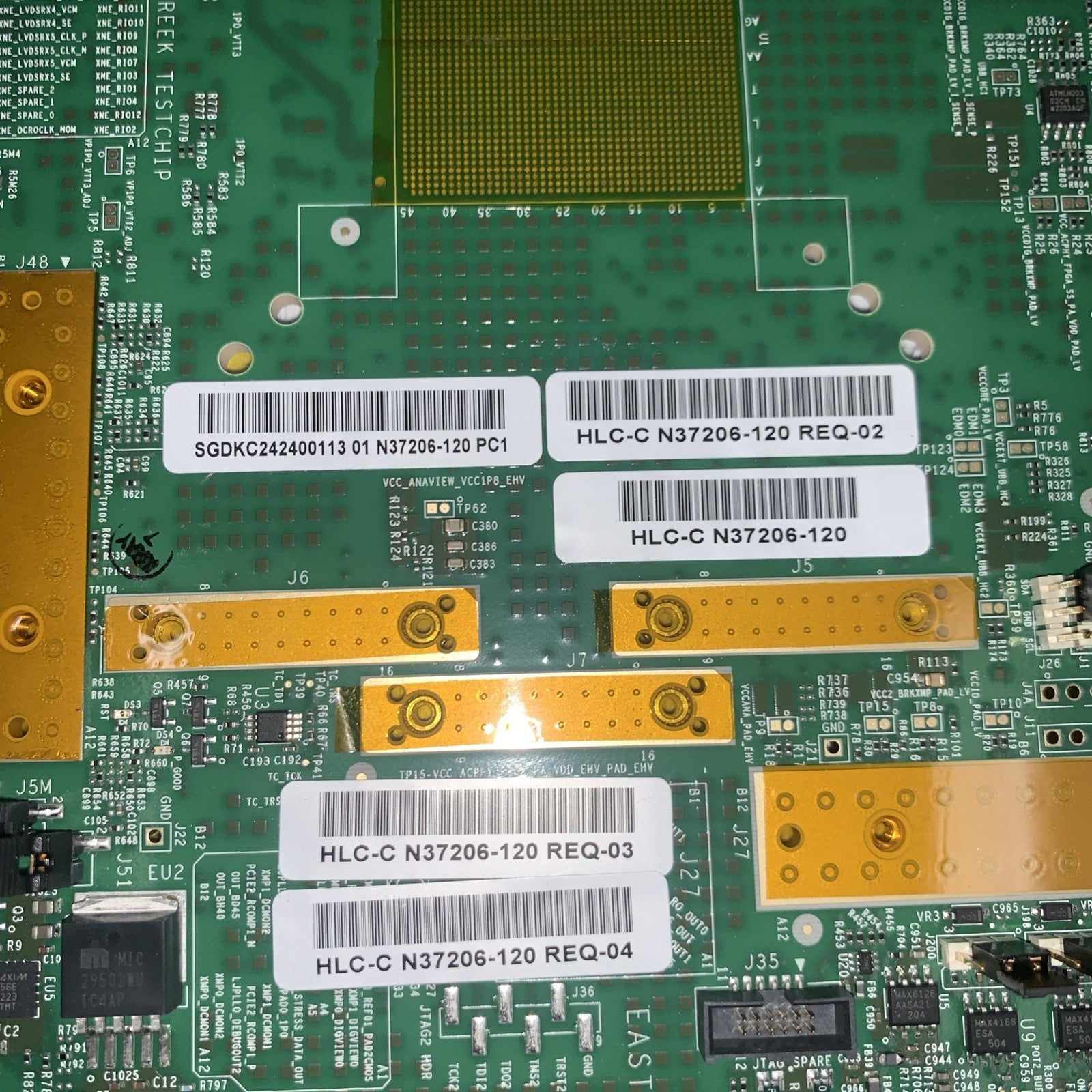 Intel    HLO-CN37204-120 / DKC / HLC REPLTCA BOARD （unused）