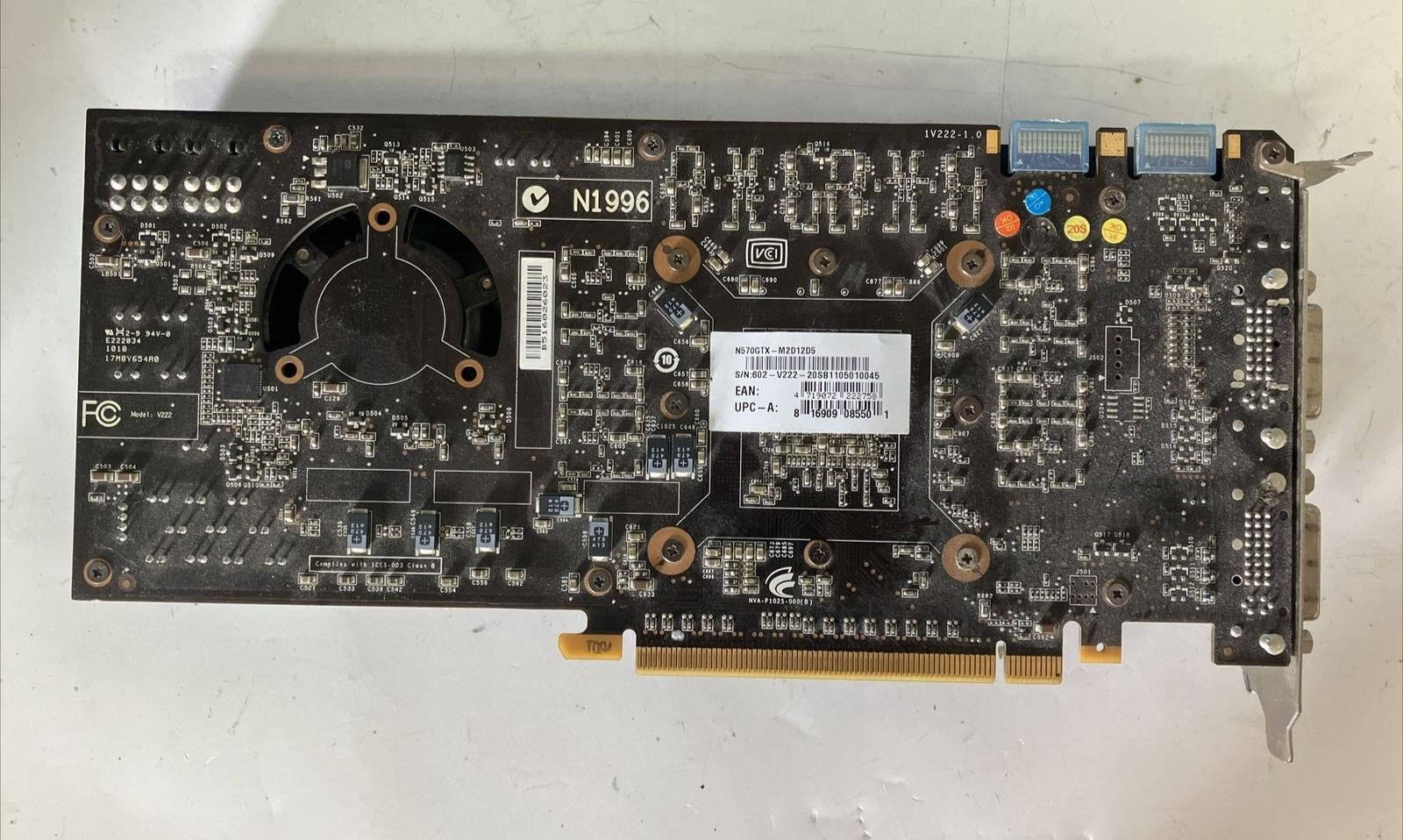 MSI NVIDIA GeForce GTX 570 GDDR5 Video Card N570GTX-M2D12D5 (Bad Shield, Read) ~