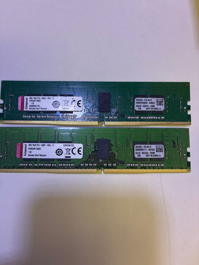 🔥 Kingston KVR24R17S8/8I 8GB DDR4-2400 ECC Registered DIMM 2x8GB 16GB Kit