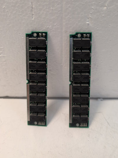🔥 8MB (2x 4MB) 30-Pin SIMM RAM 60ns Toshiba TC5117405CSJ-60 Vintage Memory -
