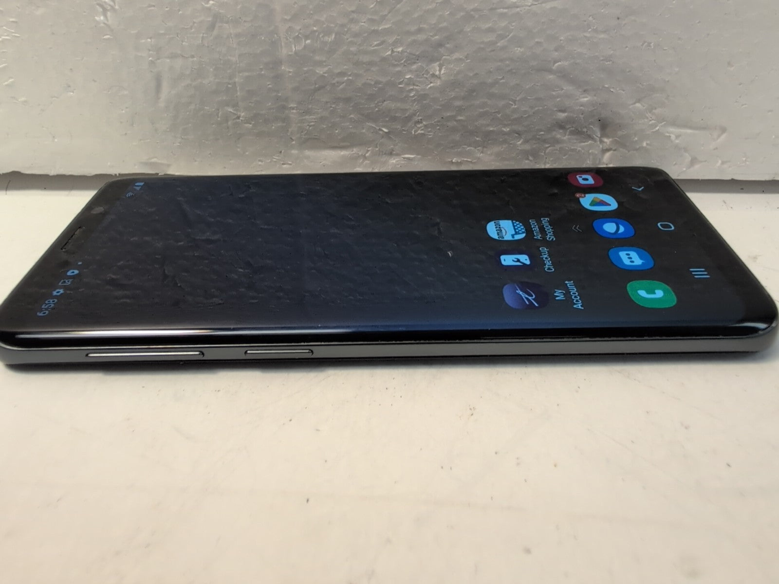 🔥 Samsung Galaxy S9 Android 5.8"  Black  4GB+64GB (Back Cracked) -