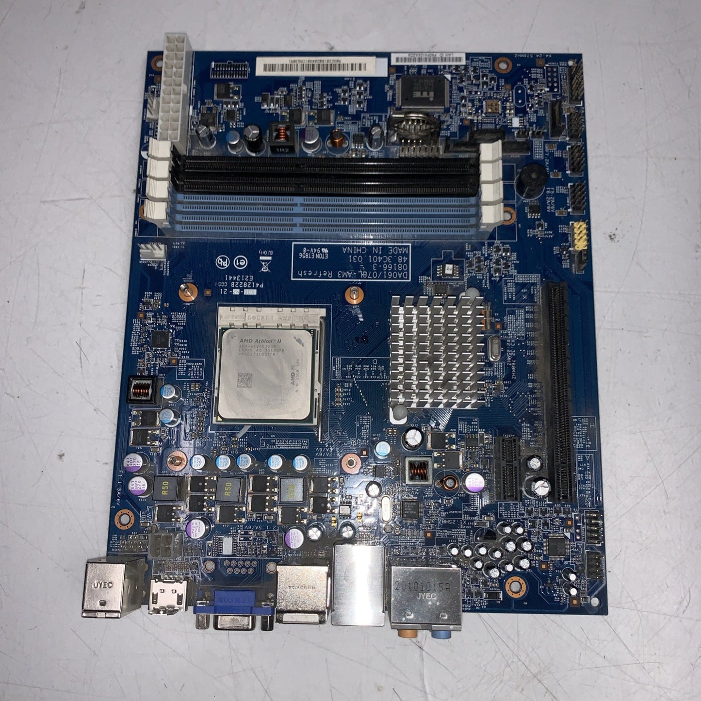 Acer DA061/078L-AM3 Refresh Motherboard Socket AM3 DDR3 Micro-ATX +CPU