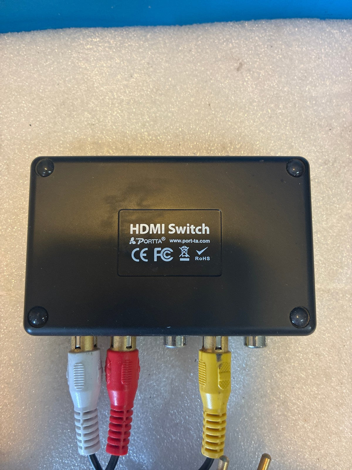 🔥 Portta YPbPr Component/Composite to HDMI 1080P Video Converter Scaler
