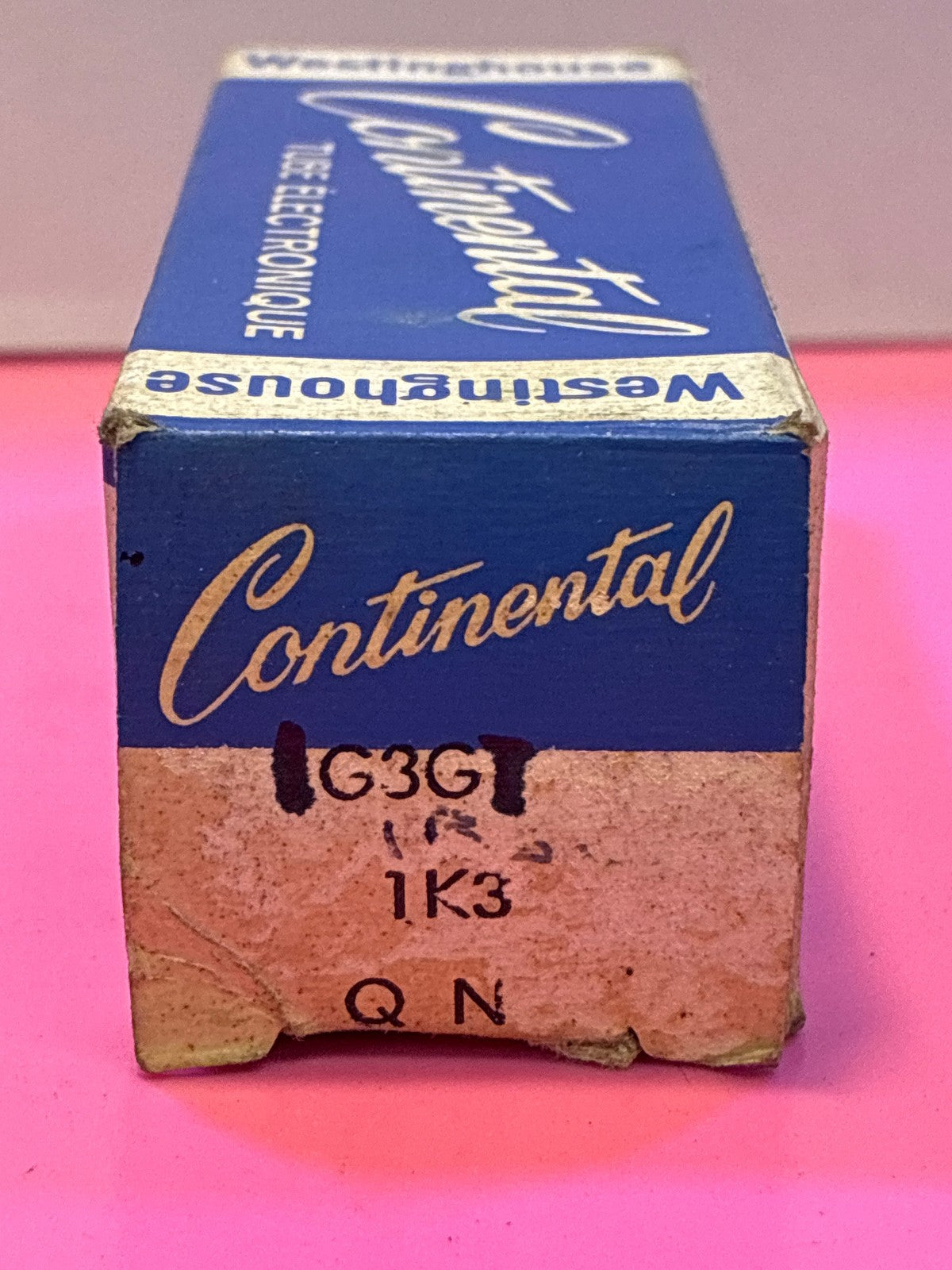 🔥 Westinghouse Continental 1K3 Vacuum Tube NOS in Original Box Vintage