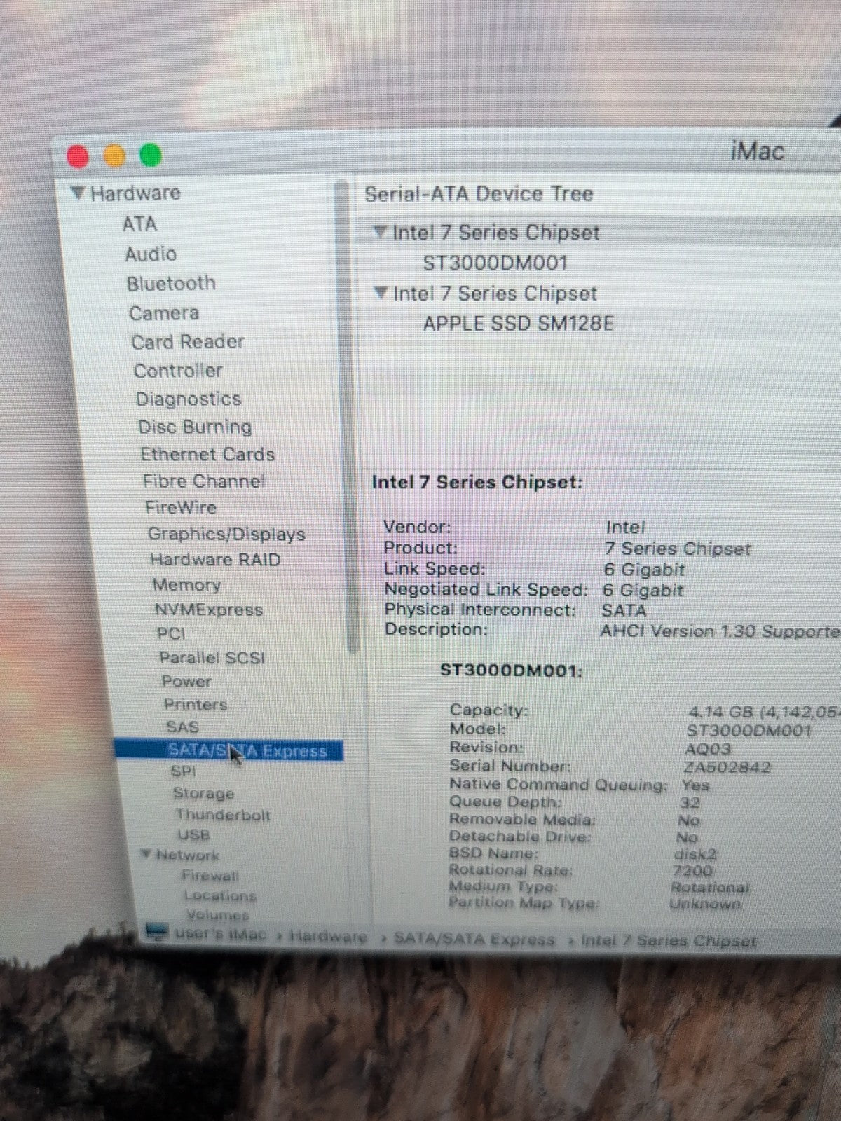 Apple A1419 iMac 2012 27"  i7-3. 40 GHz /16GB RAM/128GB SSD /OS 10.13 (READ*)-