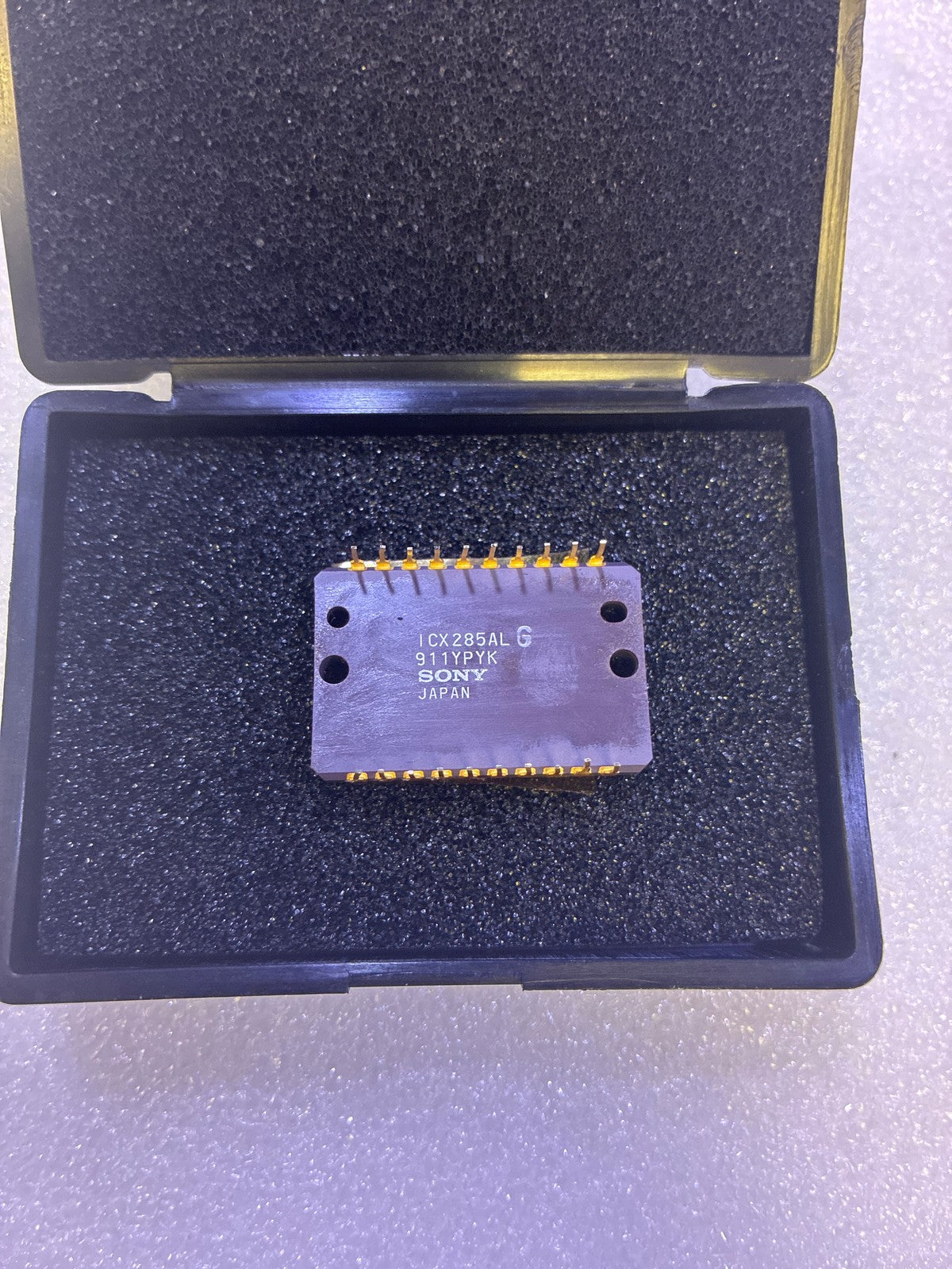 🔥 Sony ICX285AL Monochrome CCD Image Sensor Gold Pin Ceramic Package