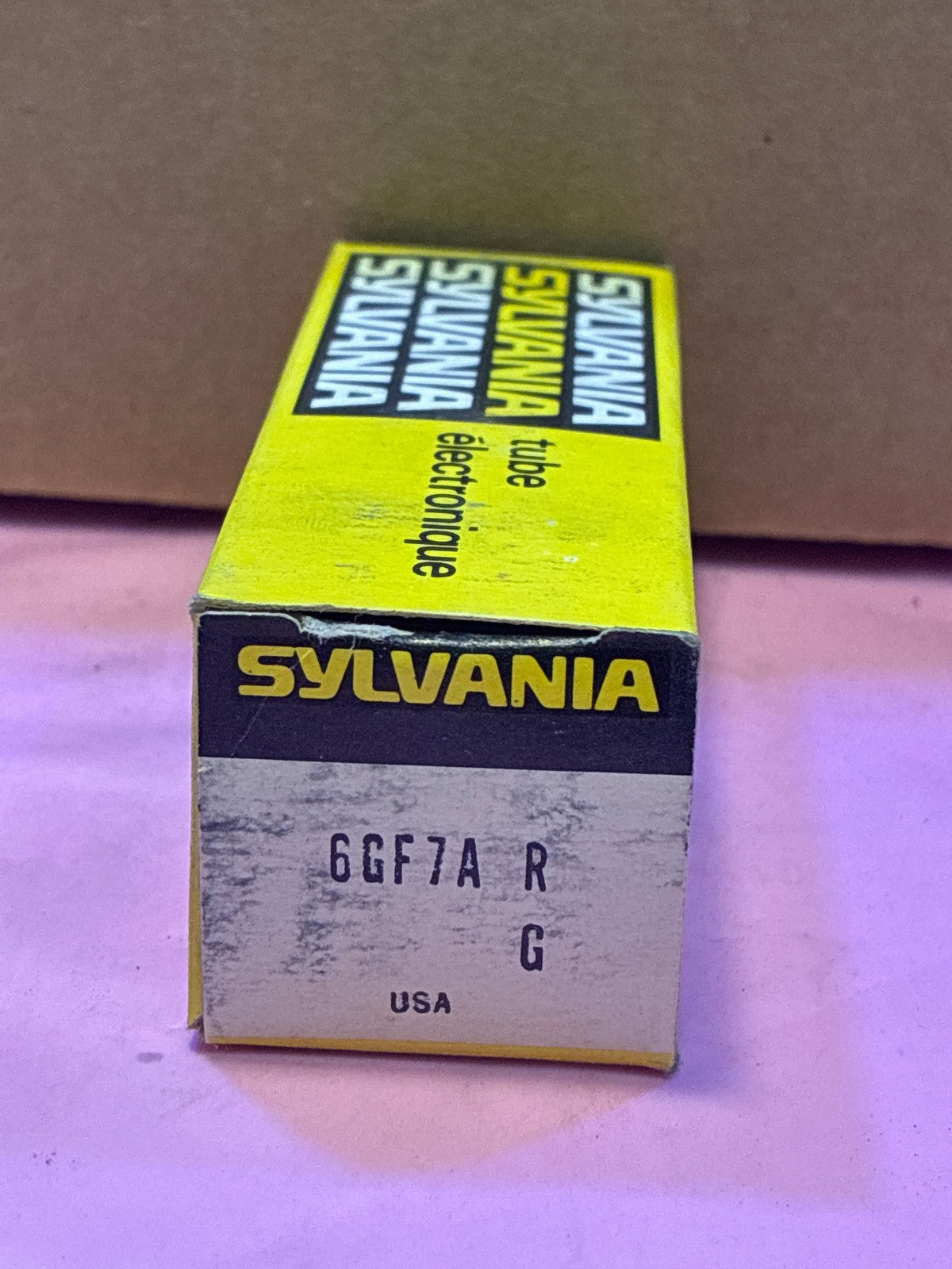 🔥 Sylvania 6GF7A Vacuum Tube in Original Box - Made in USA
