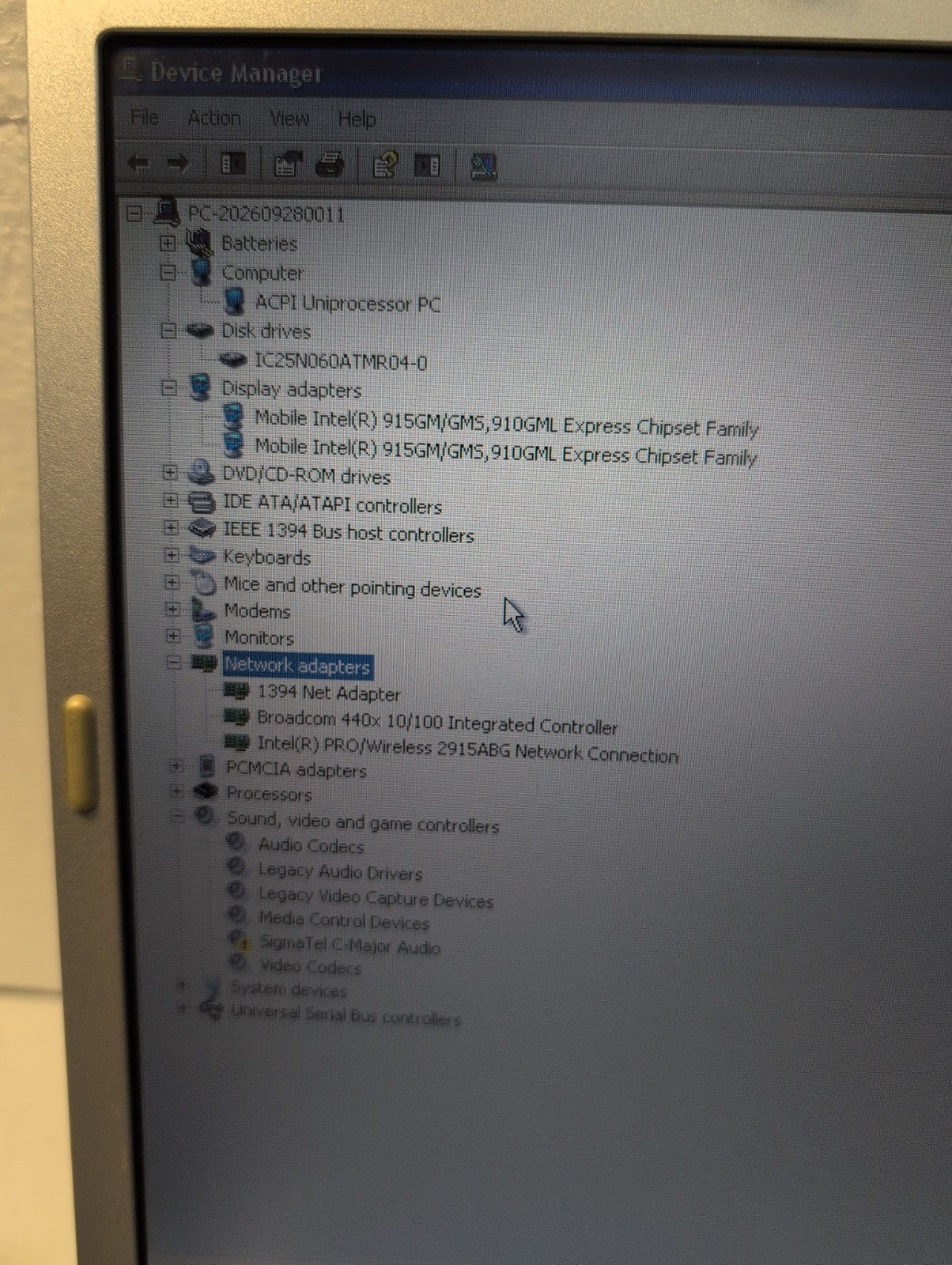 🔥 Dell Inspiron 6000 15.4" Laptop Pentium M 1.86GHz/2GB/60GB HDD/Win XP (READ)-