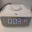🎸 Keni LC-10W White CD Clock Radio with Bluetooth FM USB AUX Dual Alarm Tested