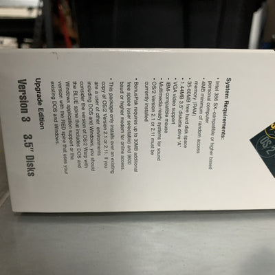 Unused - Vintage  IBM OS/2 Warp Version 3 with BonusPak 3.5" Floppy Disks