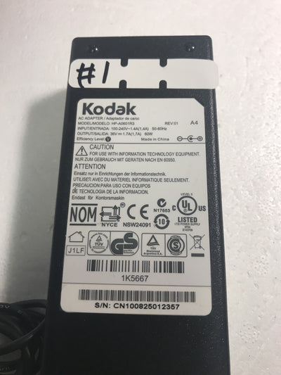 Kodak AC adapter Model HP-A0601R3