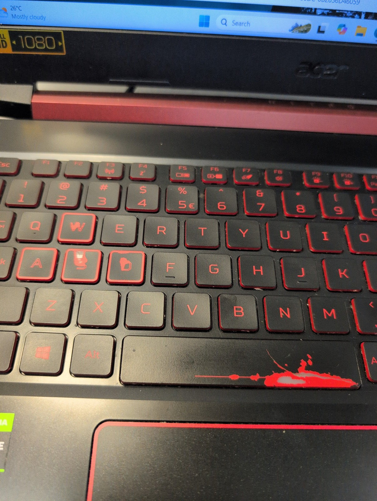 🎸 Acer Nitro 5 AN515 15.6" Gaming Laptop i5-9300H 8GB 480GB NVMe GTX 1650 Win11