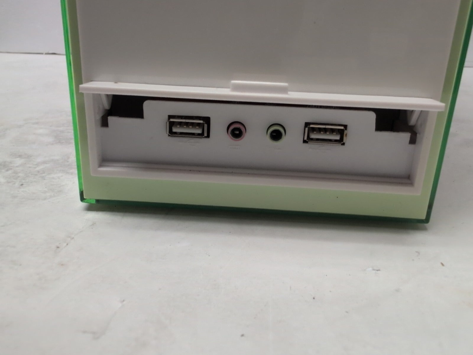 🔥 Vintage GTR Mini Tower Computer Case White With Card Reader -