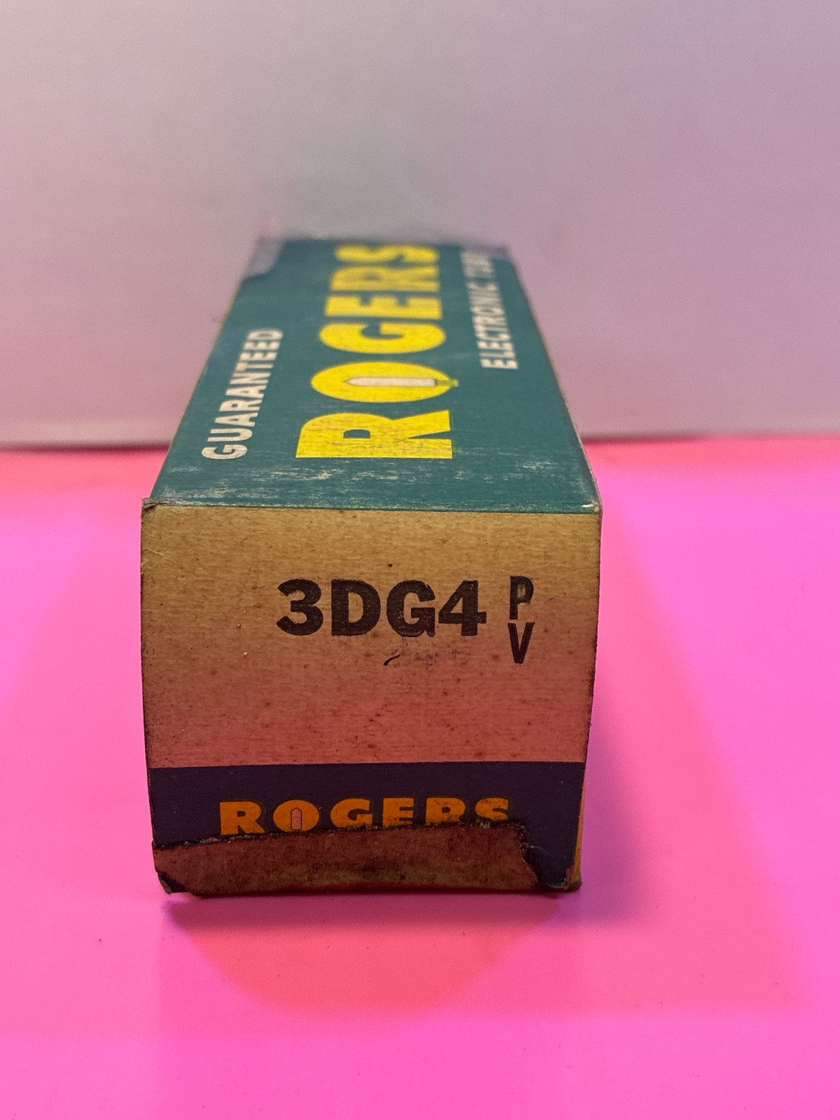 🔥 Rogers 3DG4 PV Vacuum Tube in Original Vintage Box NOS