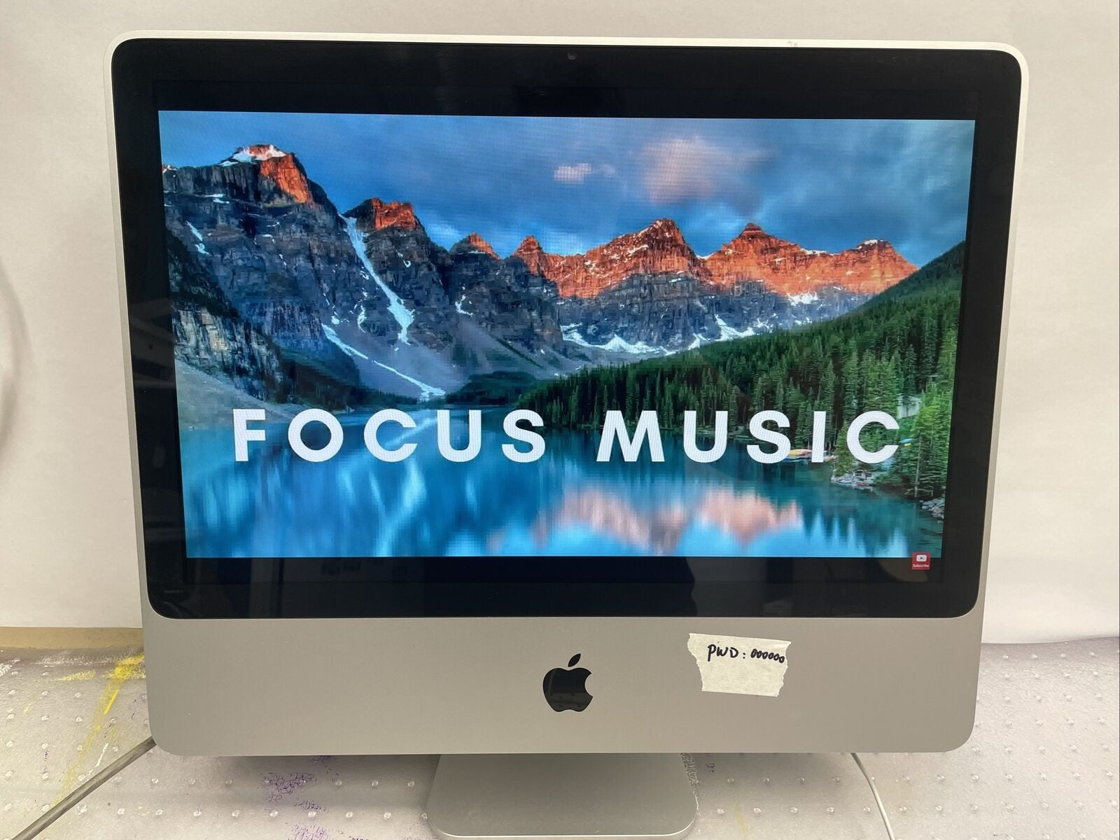 Nice ~ Apple iMAC A1224 Mid-2008 20" Intel Core 2 Duo 2.4G 4GB 250G OSX 10.10.5