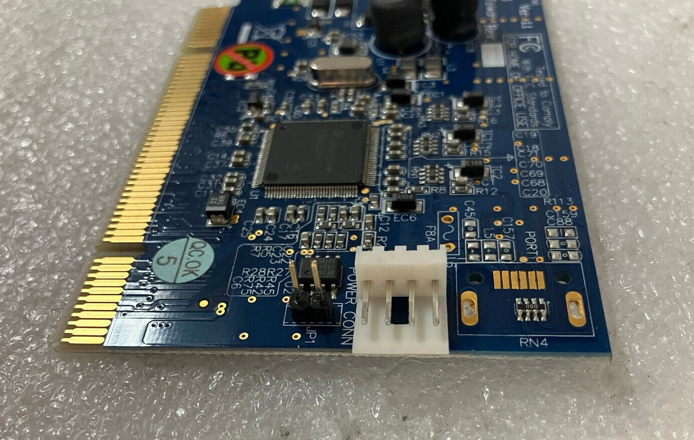 ~ 1x OEM Unibrain FireBoard Blue 3-Port PCI FireWire Card IEEE 1394 Full Height