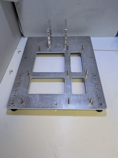 Nice Aluminum Open Air Motherboard Test Bench ATX PC Case (42x33 cm) - 