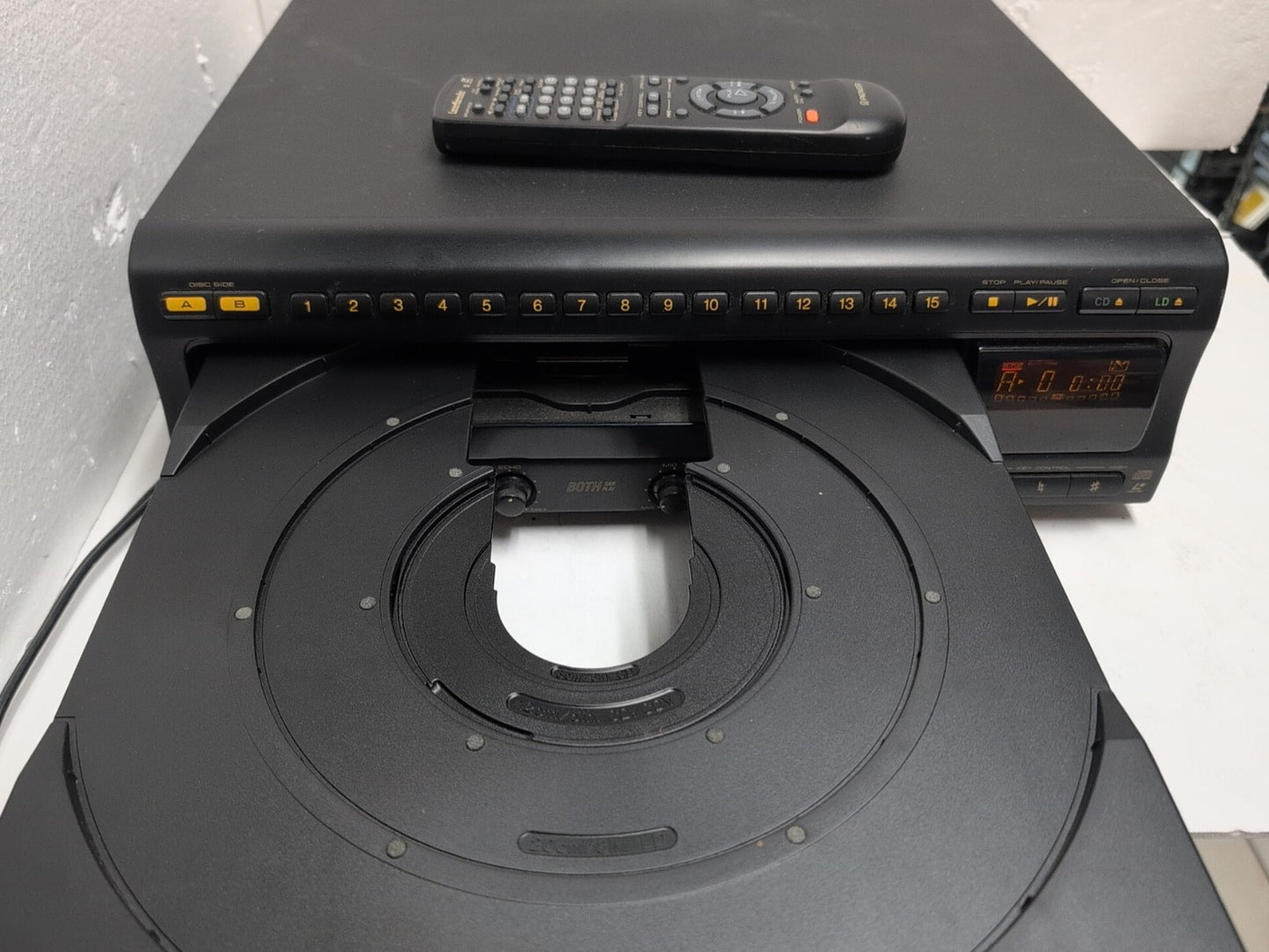 🔥 Pioneer CLD-V860 Karaoke LD/CD Laser Disc Player With  Remote Tested -