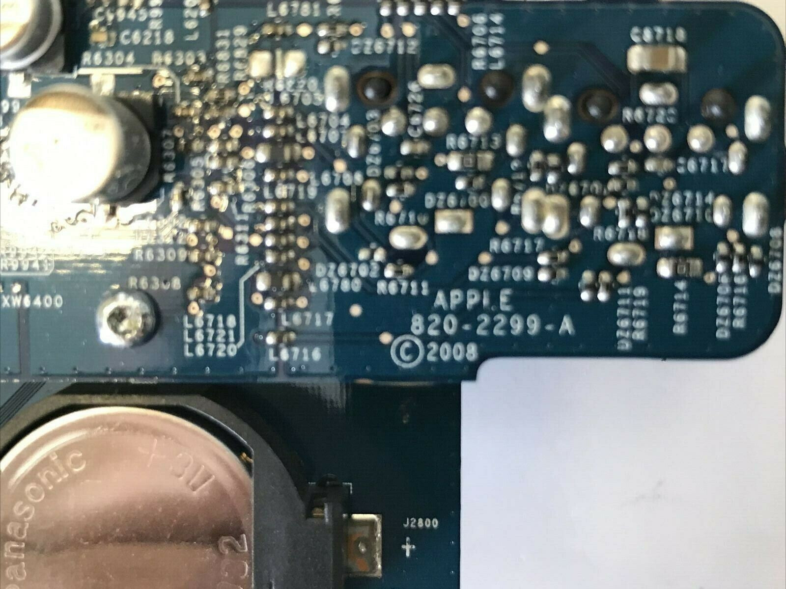 - Apple iMac 24" A1225 Early-2008 Mother Board 820-2301-A  W/ C2D E8235 CPU