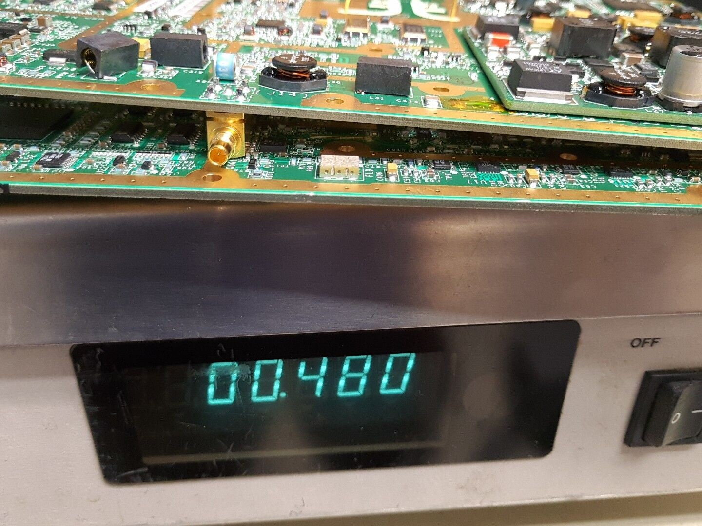 480G (1 LB 0.90 OZ) high yield Gold scrap board  (from Cell phone base station)