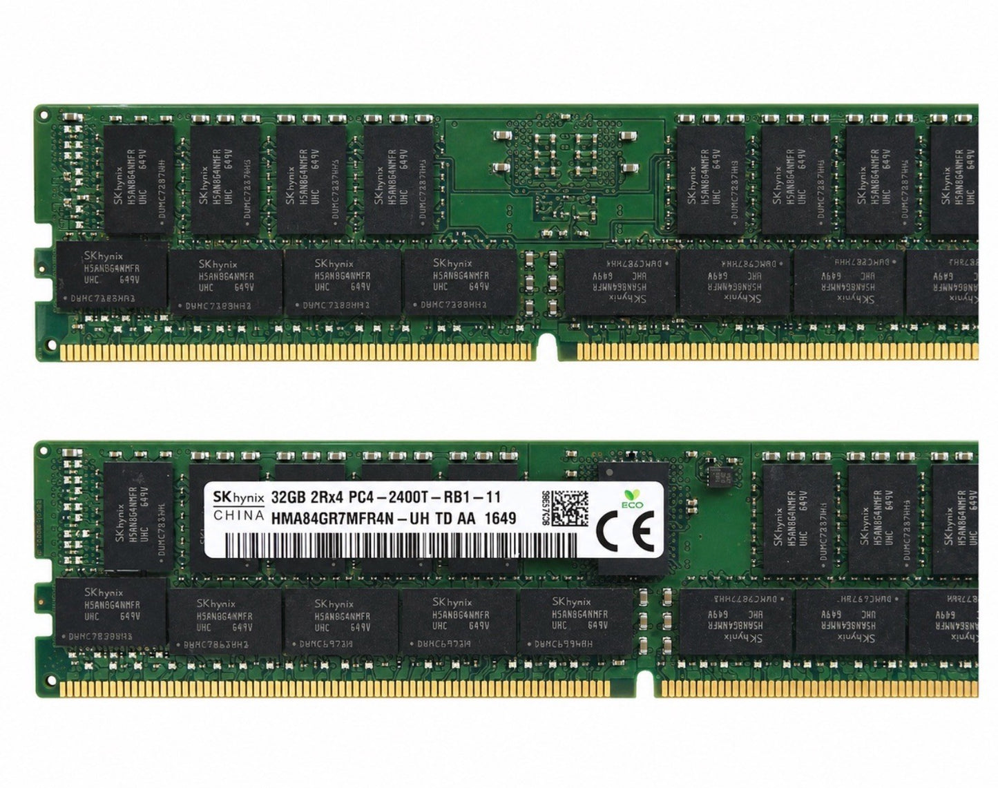 🔥 (2x) SK Hynix 32GB DDR4 2400T PC4-2400 ECC Reg RAM HMA84GR7MFR4N (for Server)