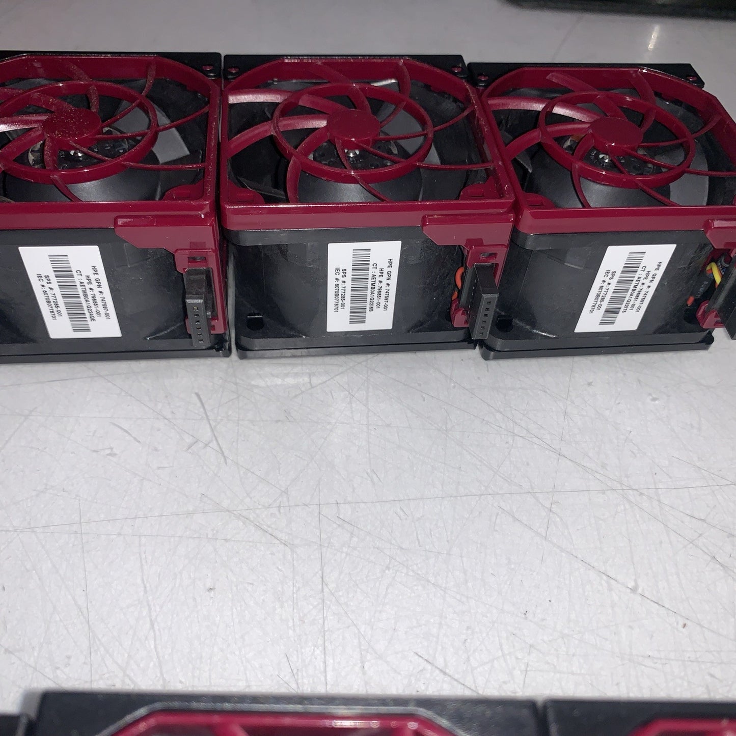 🔥 Lot of 6 HP DL380 Gen9 Chassis Cooling Fan – 777285-001 / 747597-001