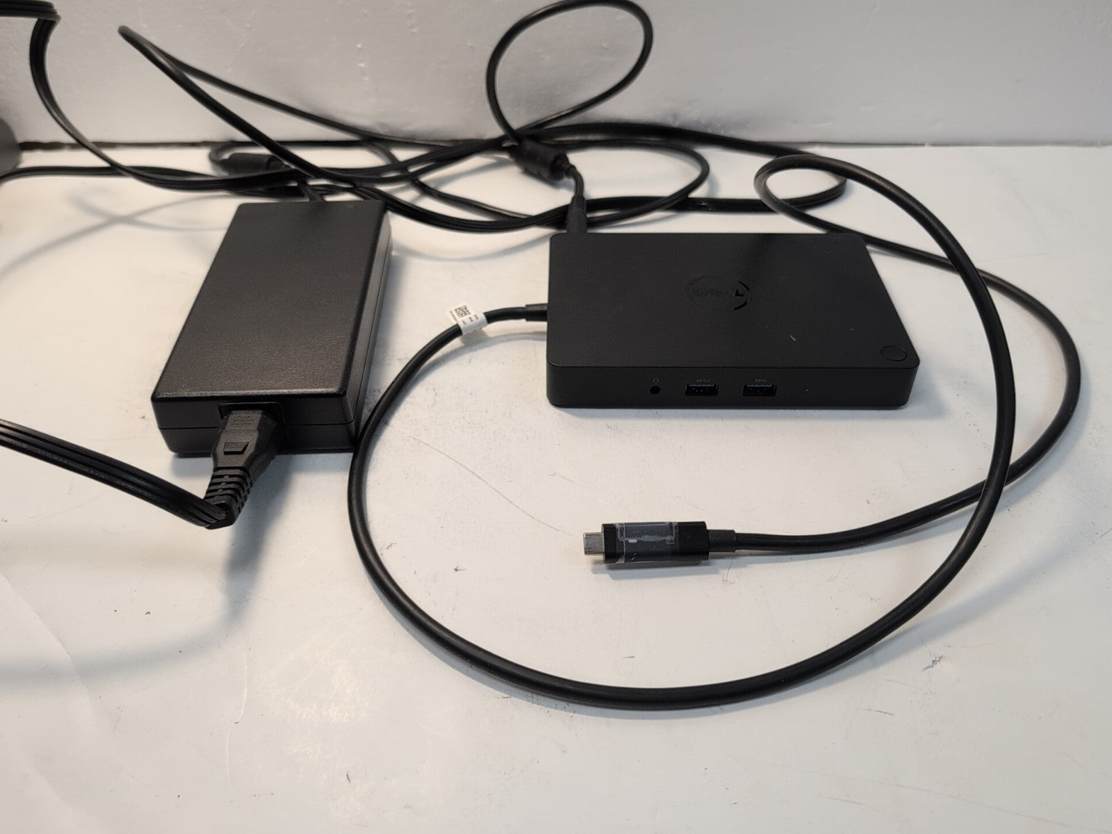 🔥 Dell WD15 K17A USB-C Docking Station 05FDDV With 9.23A Adapter Tested  -