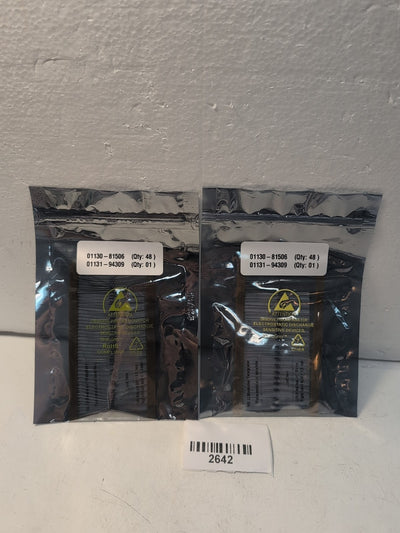 🔥 NEW 96x Agilent 01130-81506 82 Ohm Resistor and 2x 01131-94309 Template -