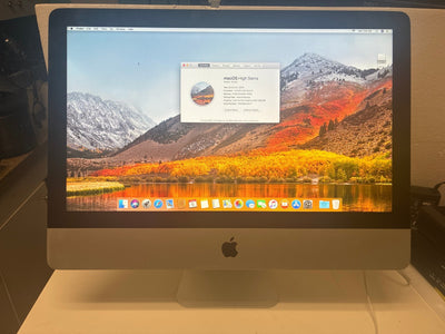 Nice 🔥 Apple iMac 21.5-inch 2017 MMQA2LL/A 2.3GHz i5 8GB RAM 1TB HDD Silver