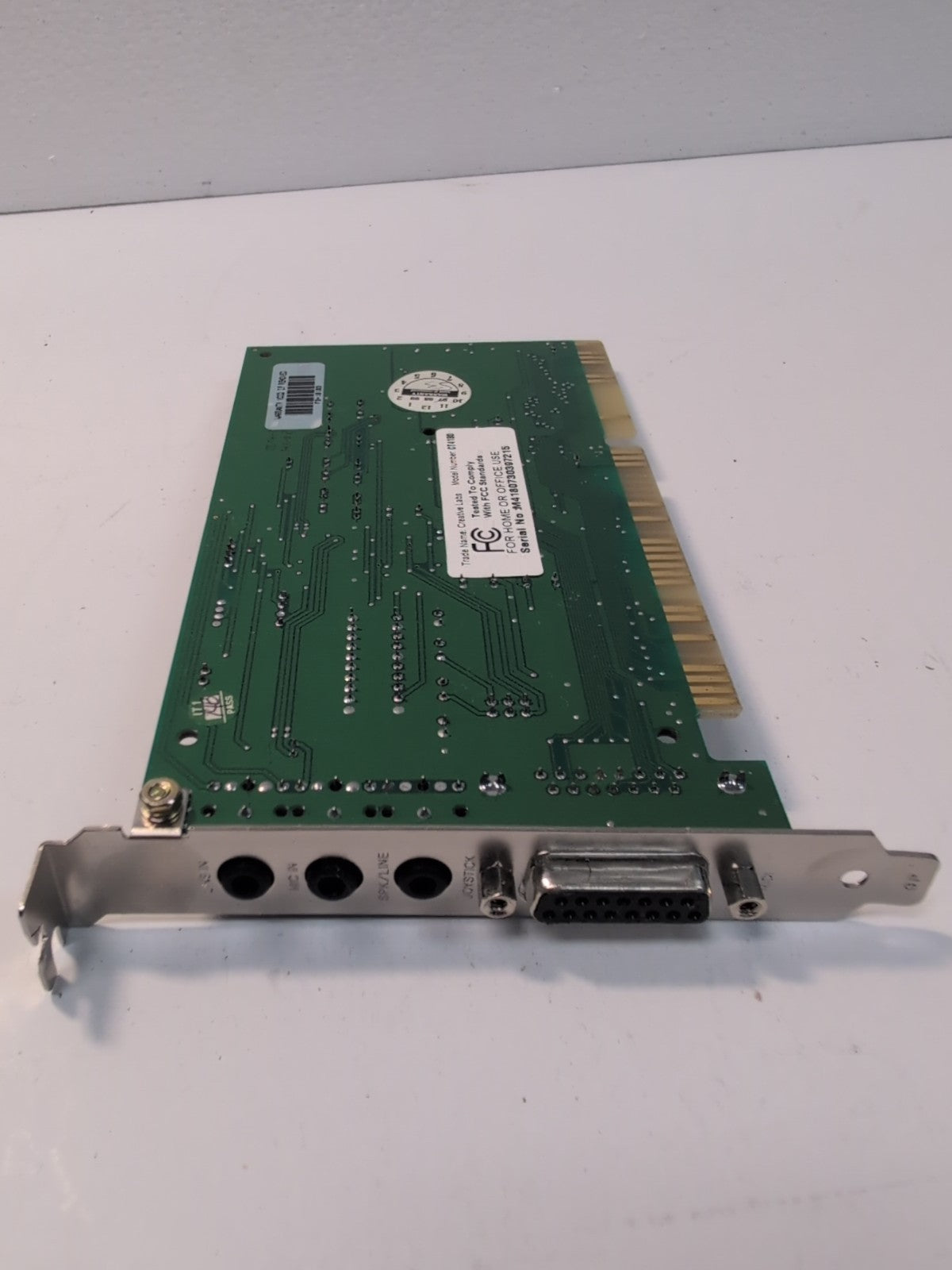 Creative Sound Blaster 16 VIBRA CT4180 4180 PC ISA Sound Card W/GAMEPORT -