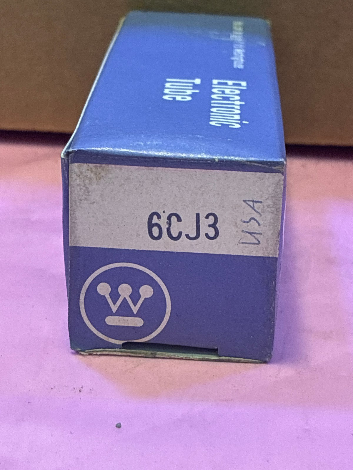 🔥 Westinghouse 6CJ3 Vacuum Tube in Original Box USA Made Vintage Electronics