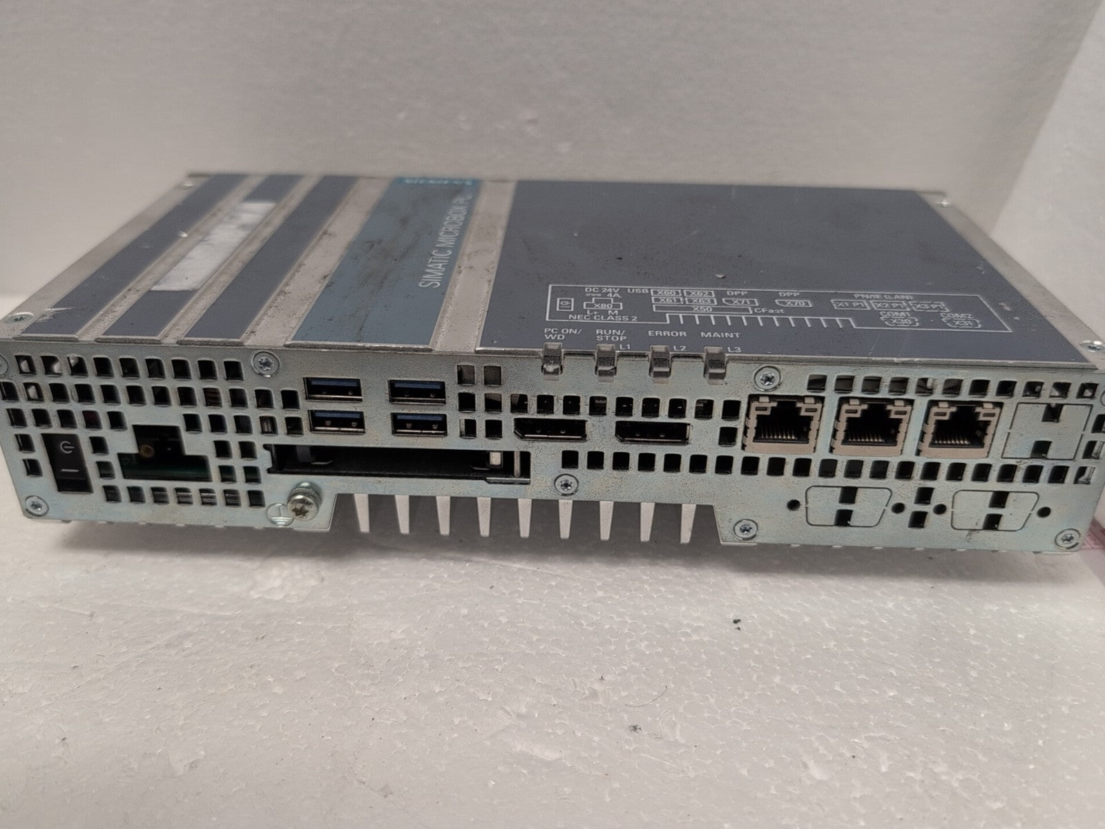 🔥 SIEMENS SIMATIC IPC427E   MICROBOX PC 6AG4141-3BA07 i3-6102E/4GB/80GB SSD -