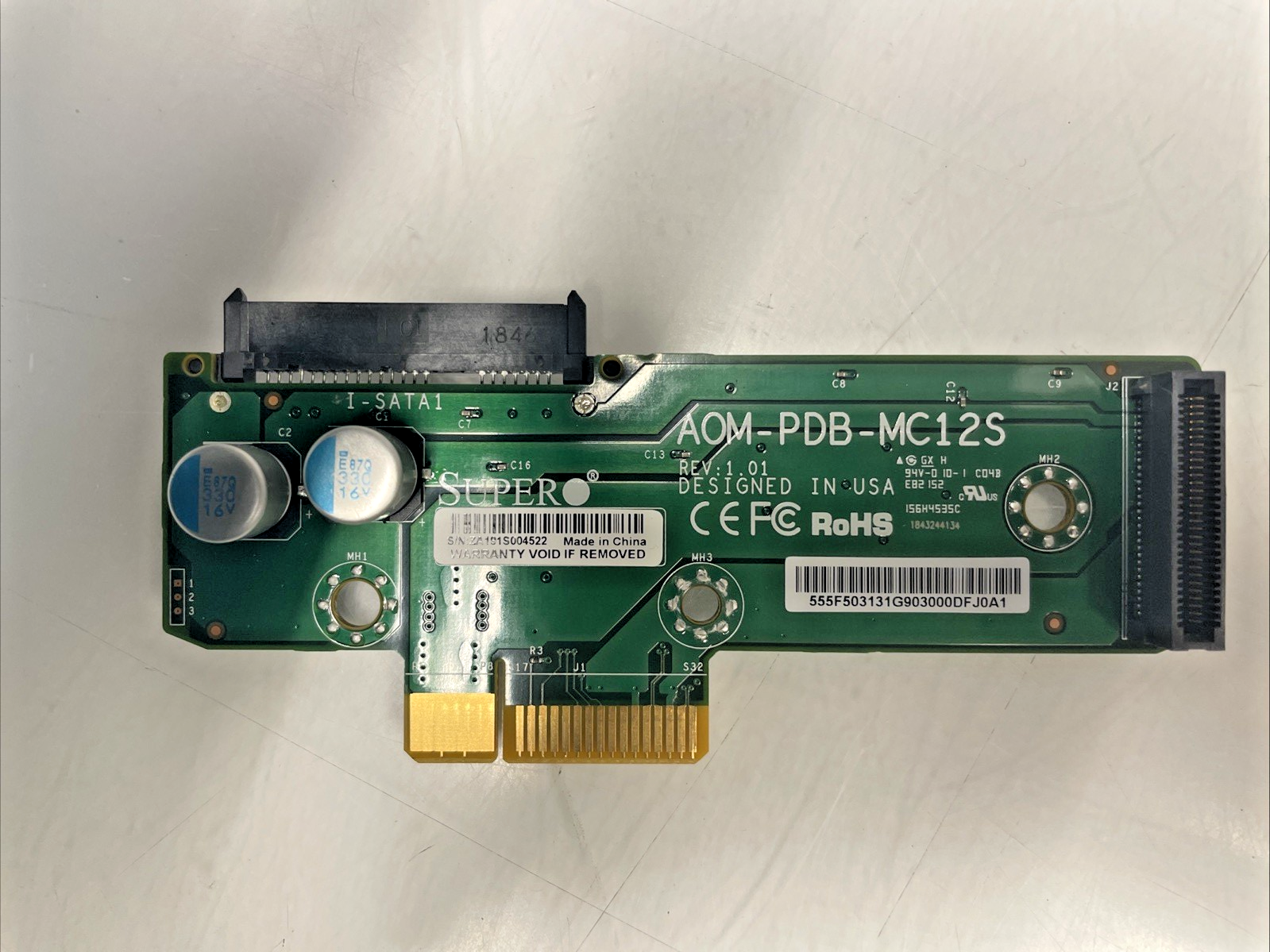 Supermicro AOM-PDB-MC12S Power Distribution Board +