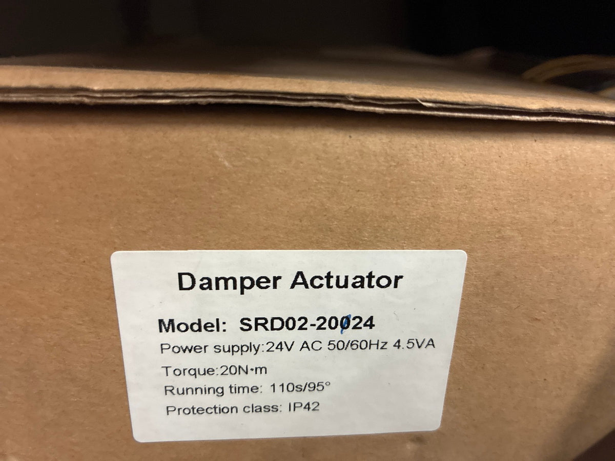 🔥 SINRO SRD02-20024 On/Off Damper Actuator 20N·m 24V AC HVAC