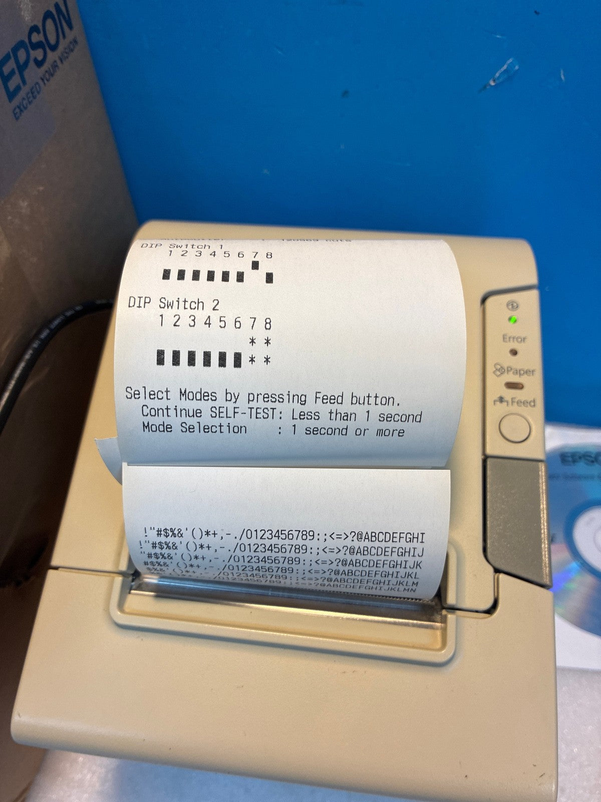 Grade A ~ 🔥 Epson TM-T88V M244A Thermal Receipt Printer USB Serial with PS-180