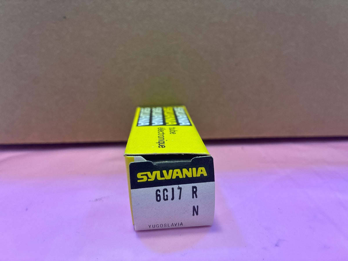 🔥 Sylvania 6GJ7 Vacuum Tube in Original Box Yugoslavia NOS