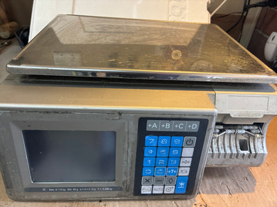 🔥 DIGI SM-720B Commercial Price Computing Scale w/ Label Printer - Parts